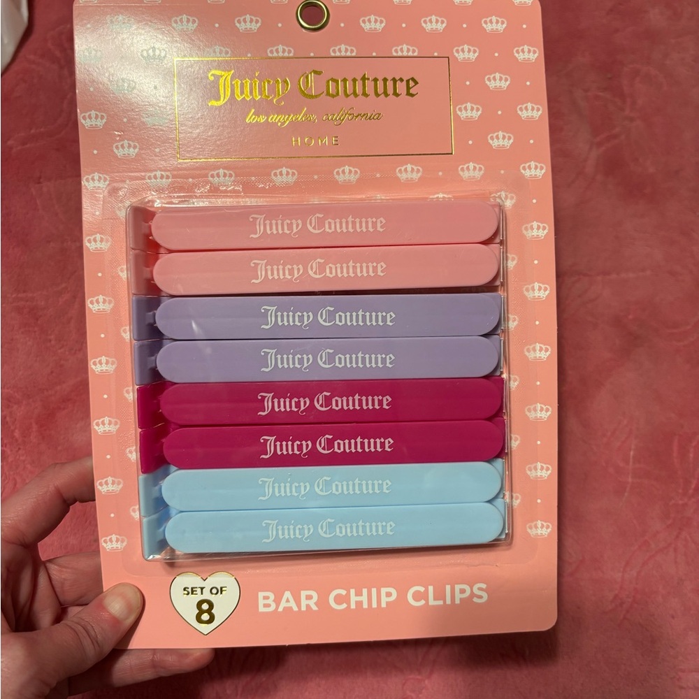 Juicy Couture Bar Chip Clips Set